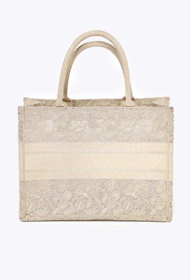 Dior Embroidered Macrame Medium Book Tote - 4