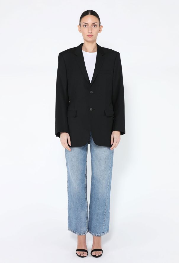 Jil Sander '90s Tailored Wool Blazer - 3
