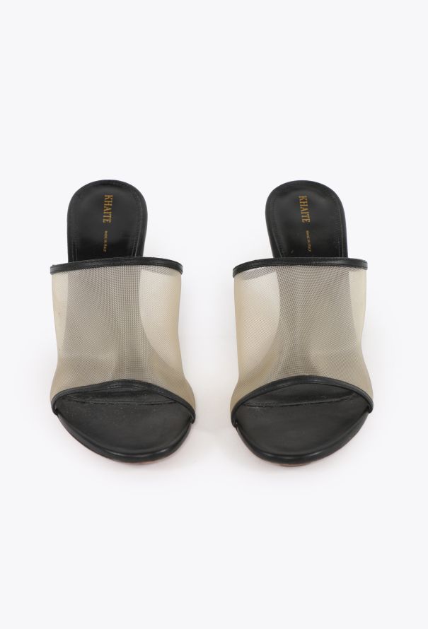 Khaite 2021 Marion Mesh Wedge Mules - 2