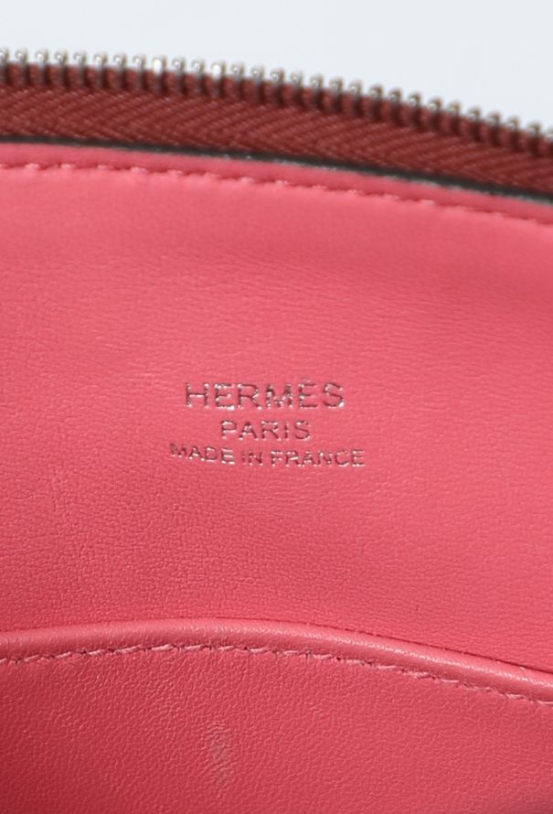 Hermès Bespoke Evercolor Mini Bolide 1923 Rouge H - 13