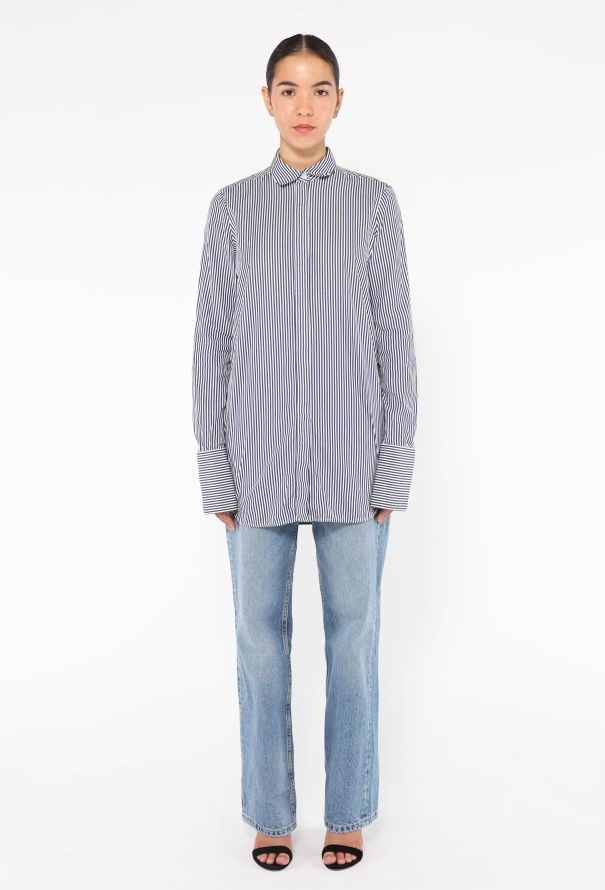 Céline 2016 Striped Button Down - 6