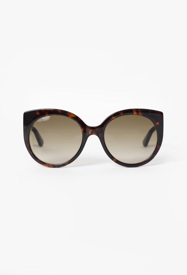Gucci Tortoiseshell Cat-Eye Sunglasses - 1
