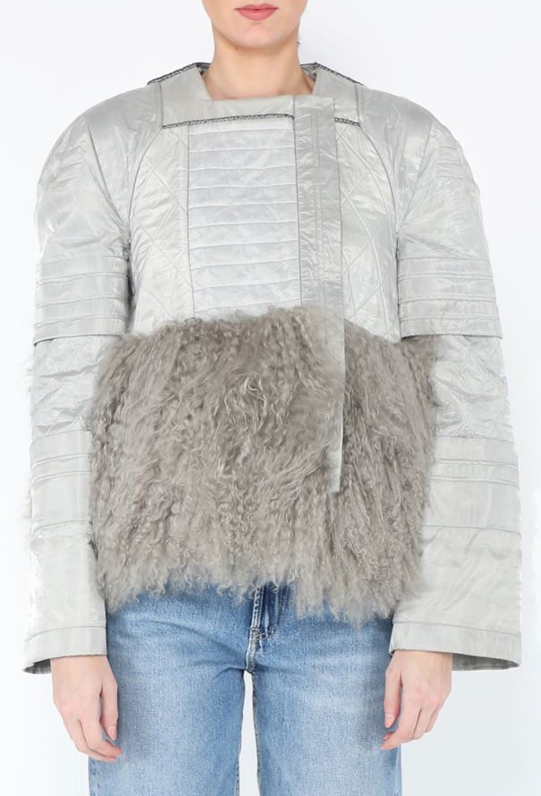 Balenciaga COLLECTOR F/W 2010 Shearling Bomber Jacket - 3