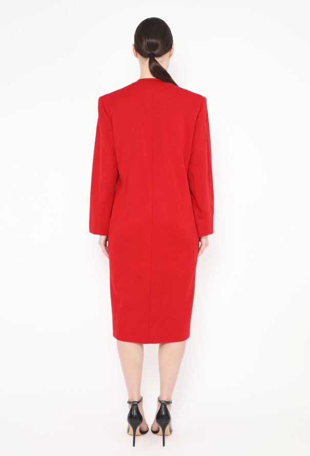 Saint Laurent Vintage Tailored Pocket Dress - 4