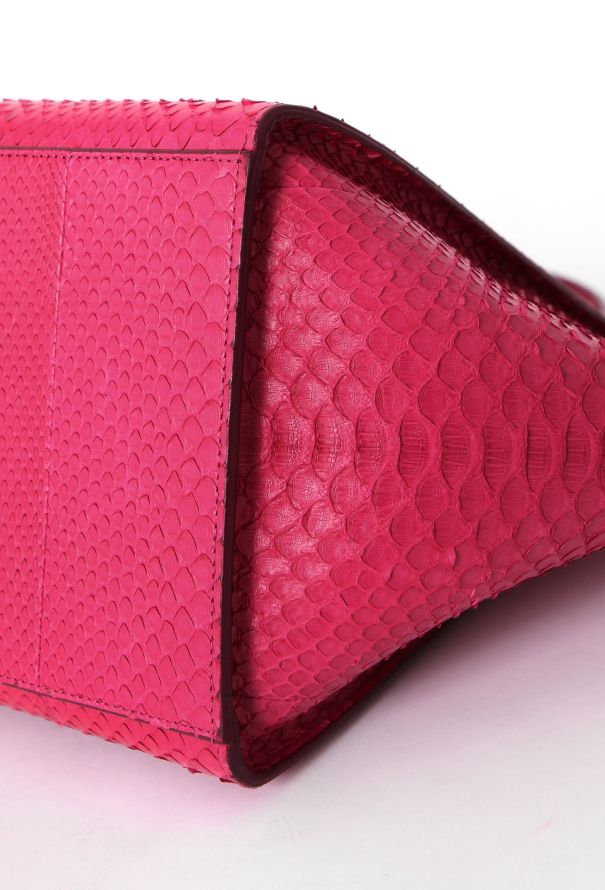 Céline Fuchsia Python Trapeze Bag - 11 Céline Fuchsia Python Trapeze Bag - 11