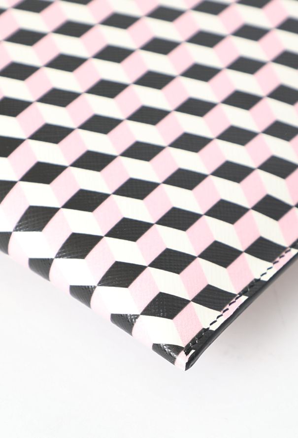 Prada Printed Saffiano Clutch - 7 Prada Printed Saffiano Clutch - 7