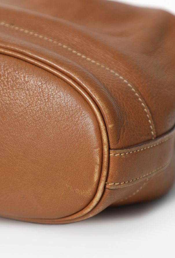 Hermès Vintage Gold Courchevel Market Bag PM - 10