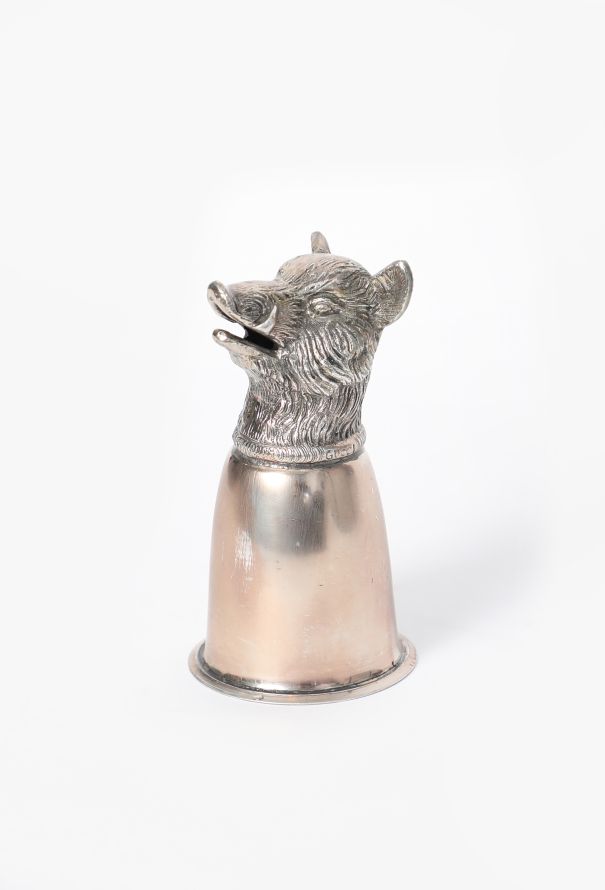 Gucci '70s Sculpted Boar Head Chalice - 2