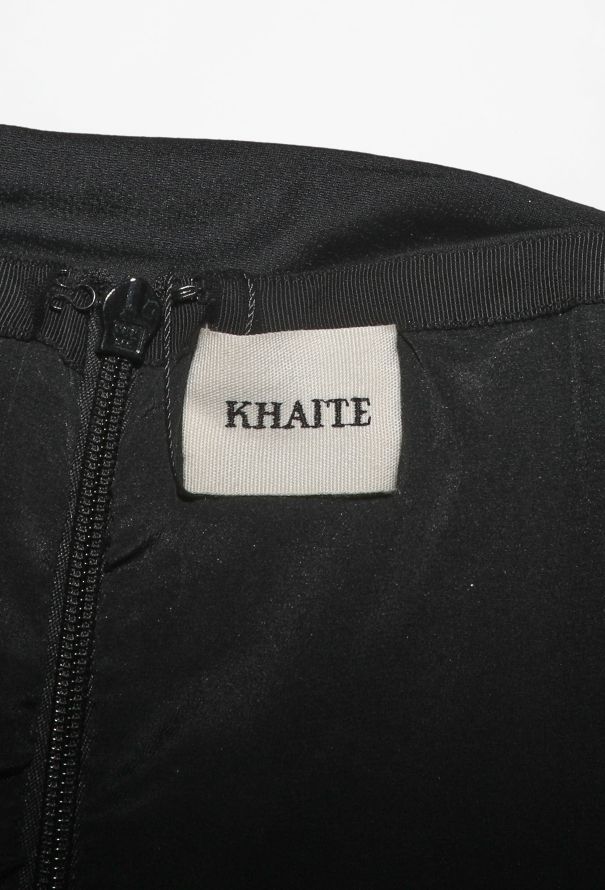 Khaite 2021 Carlanda Ruched Column Gown - 6