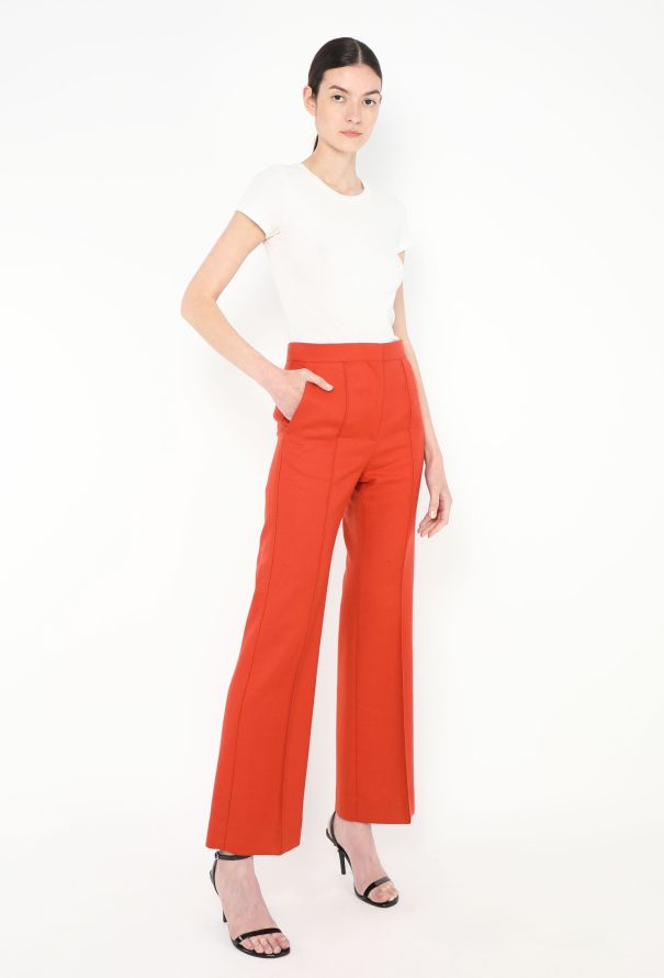 Céline Pre-Fall 2016 Cropped Twill Trousers - 4