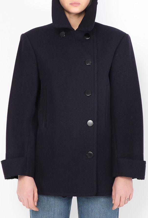 Céline F/W 2010 Felted Peacoat - 1