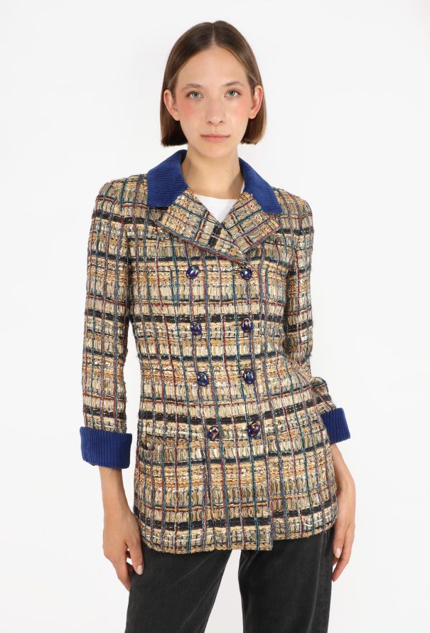 Chanel Lamé Lesage Tweed Jacket, Pre-Fall 2019 - 1