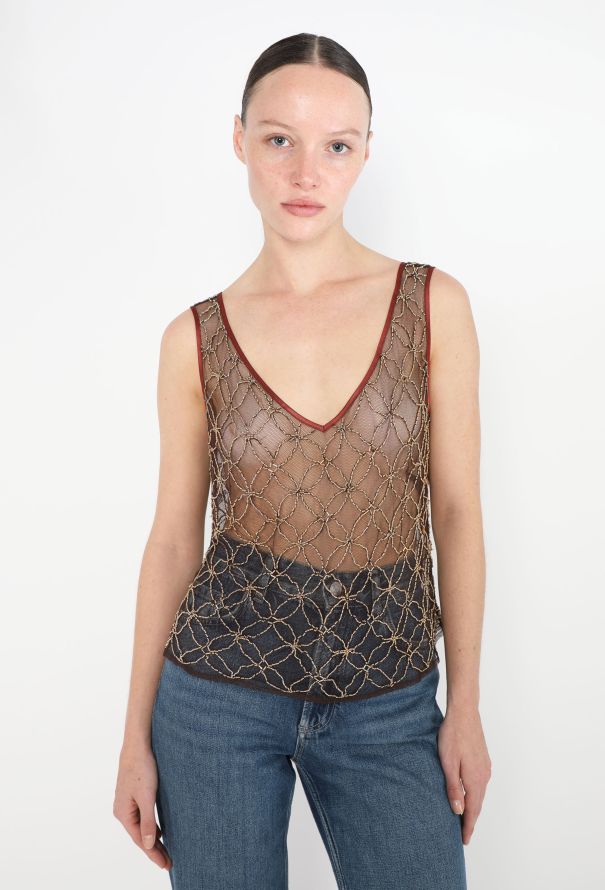 Viviennne Tam '90s Embroidered Top - 3 Viviennne Tam '90s Embroidered Top - 3