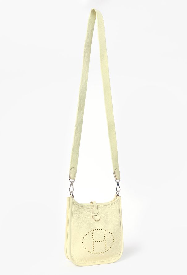 Hermès Amazone Jaune Milton Mini Evelyne Bag - 2 Hermès Amazone Jaune Milton Mini Evelyne Bag - 2