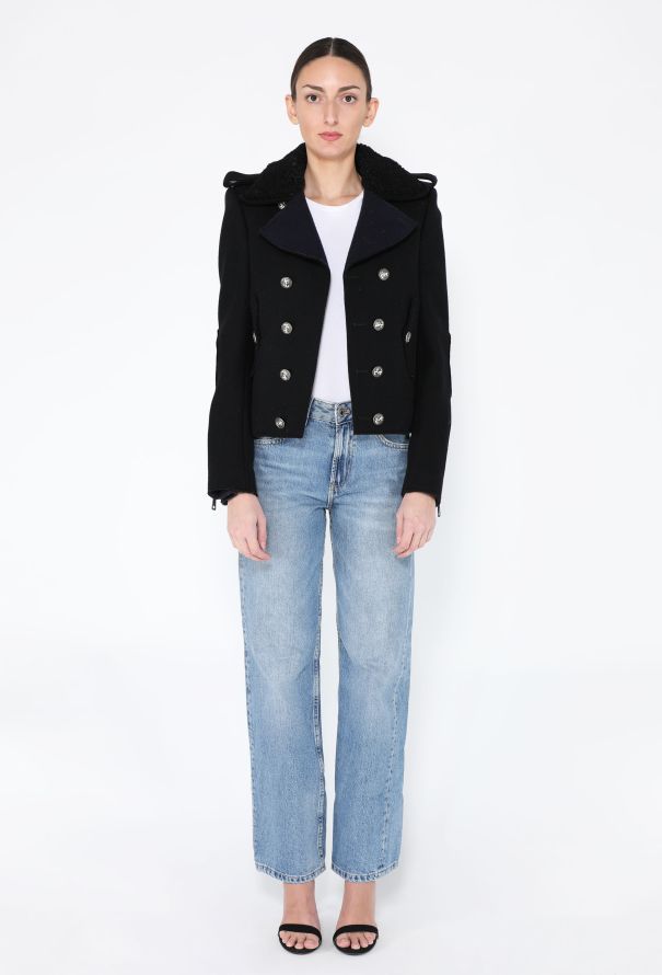 Balenciaga Fall 2007 Wool Military Jacket - 4