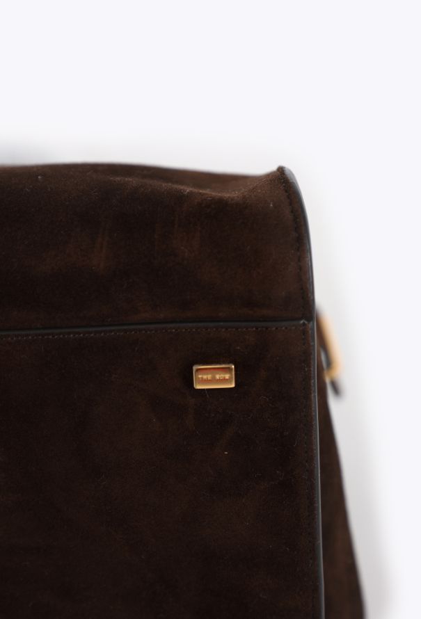 The Row Brown Suede Margaux 17 - 8