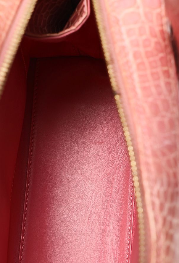 Chanel Early 2000s Alligator Bowling Bag - 14