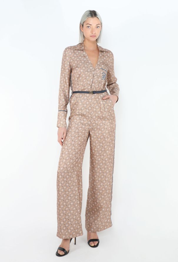 Fendi Resort 2020 Monogram Belted Jumpsuit - 4