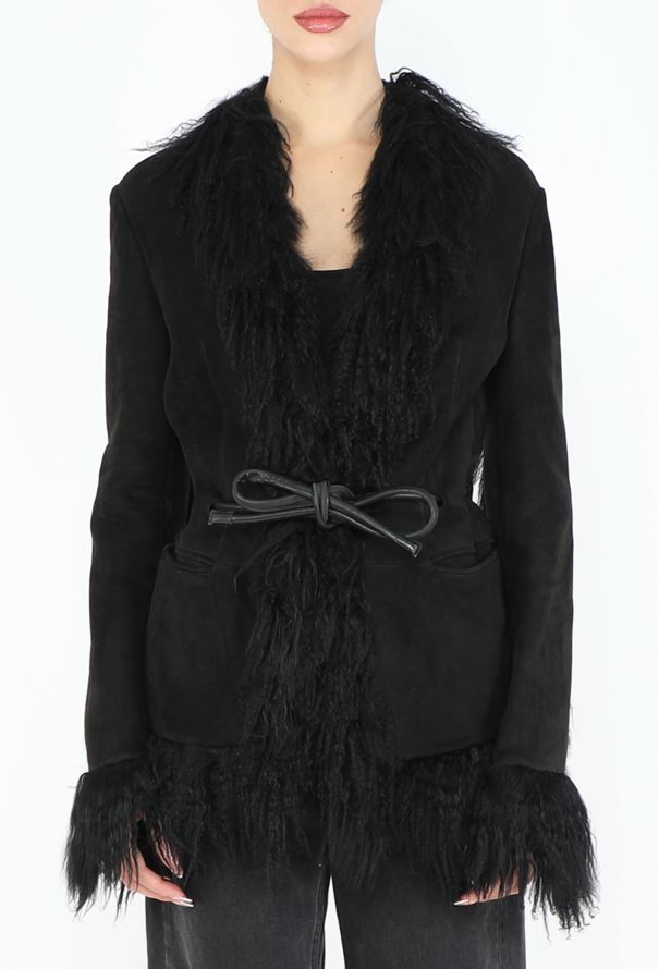 Gucci COLLECTOR F/W 1999 Mongolian Shearling Coat - 3