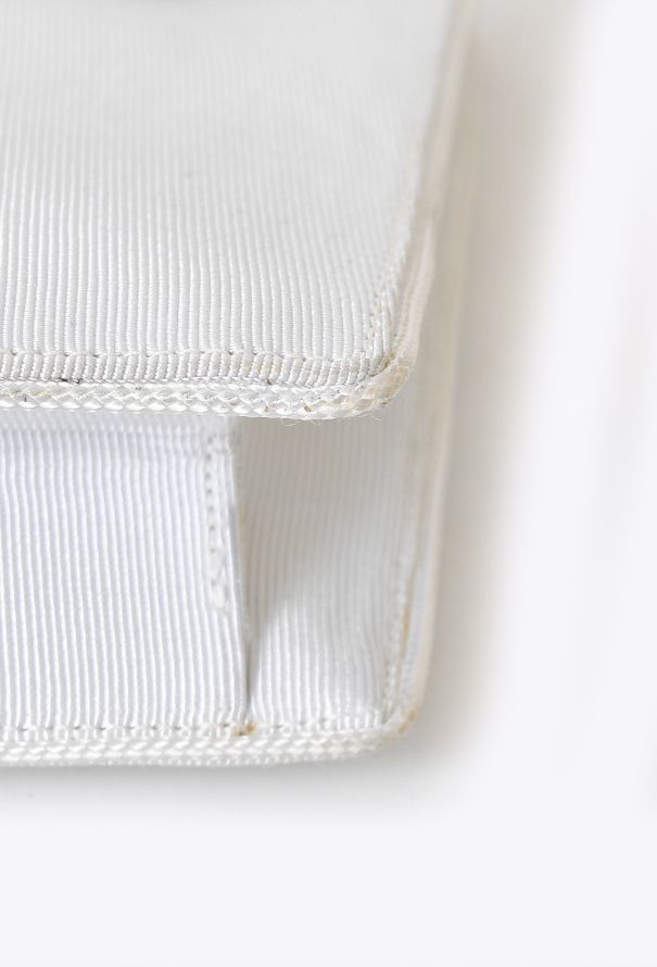 Saint Laurent '80 White Canvas Bag - 9