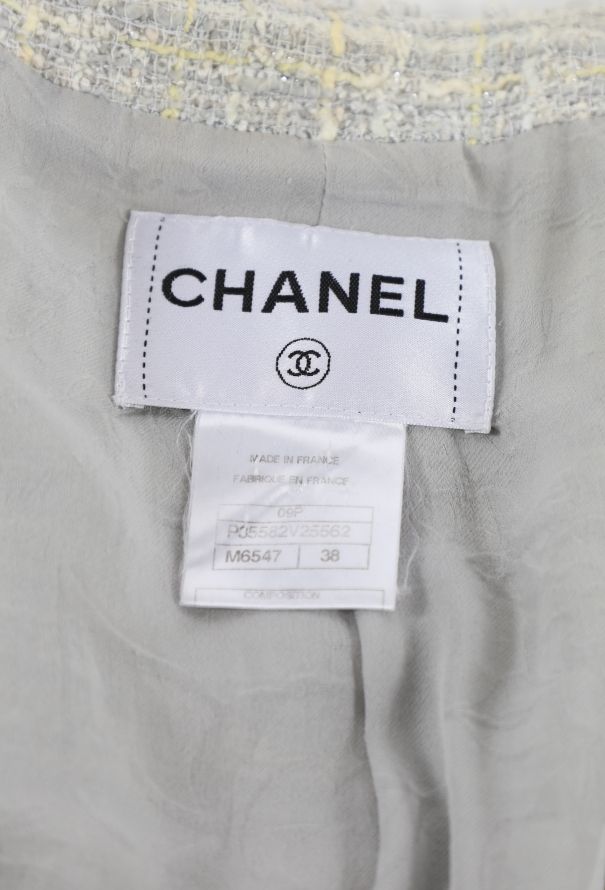 Chanel 2009 Frayed Trim Tweed Jacket - 7