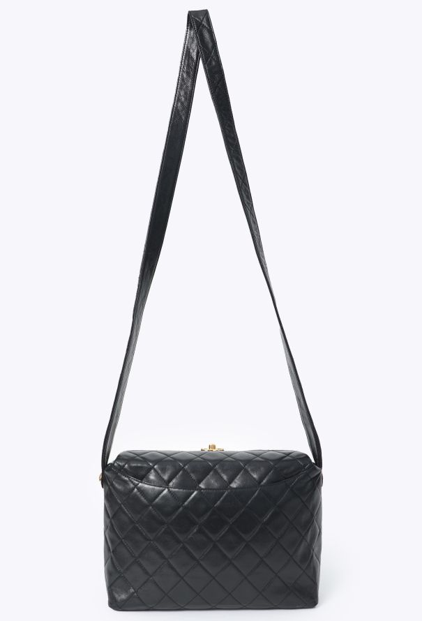 Chanel Vintage Quilted Messenger Bag - 4