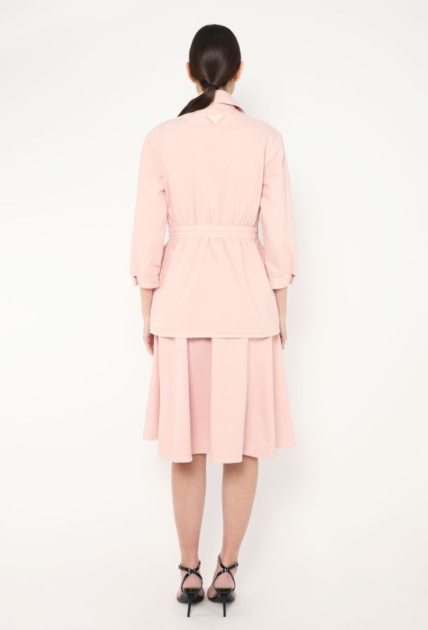 Prada Resort 2020 Denim Skirt Ensemble - 7 Prada Resort 2020 Denim Skirt Ensemble - 7