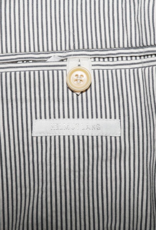 Helmut Lang Vintage Pinstripe Coat Dress - 5