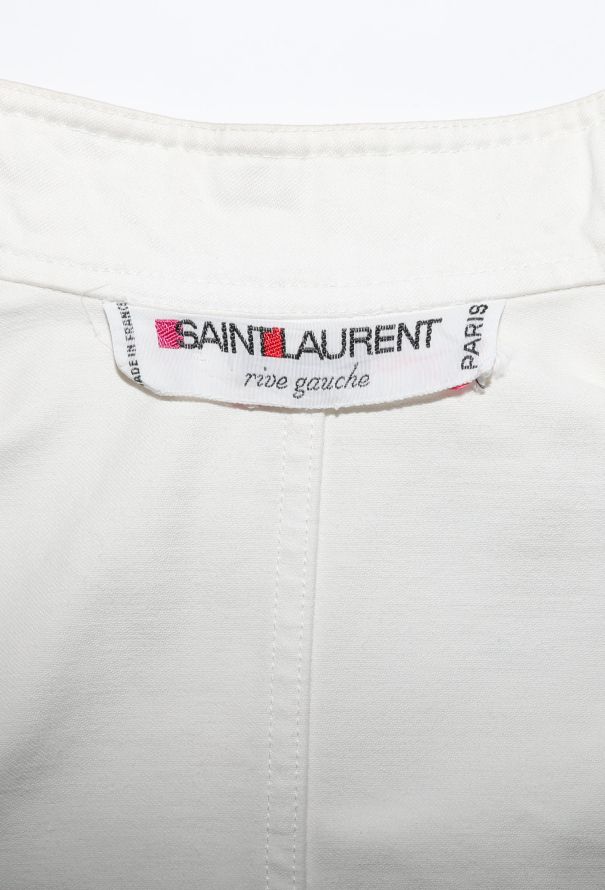 Saint Laurent Rare S/S 1978 Drawstring Bomber Jacket - 10