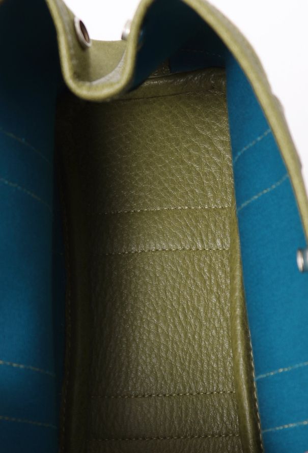 Hermès Canvas & Négonda Garden Party Clutch - 12