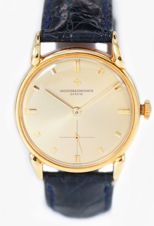 Vacheron Constantin Rare 1960s Cow Horn Lugs 18k Yellow Gold Watch - 2 Vacheron Constantin Rare 1960s Cow Horn Lugs 18k Yellow Gold Watch - 2