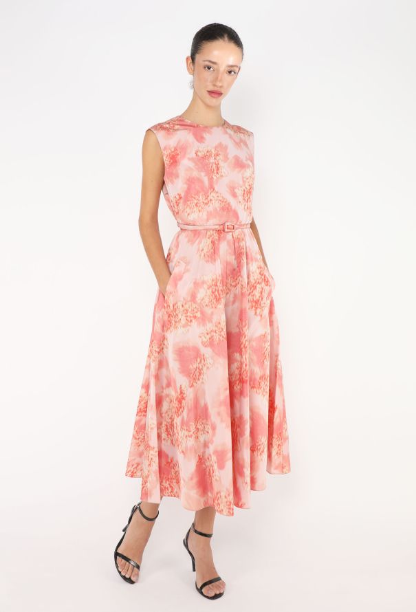 Dior 2023 Belted Silk Dress - 3