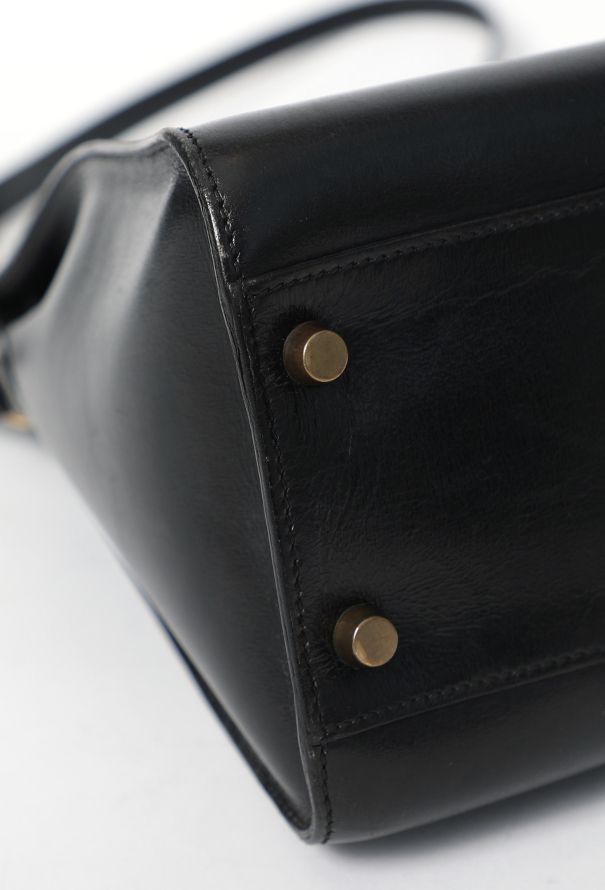 Hermès Rare Vintage Black Box Kelly Sport GM - 10