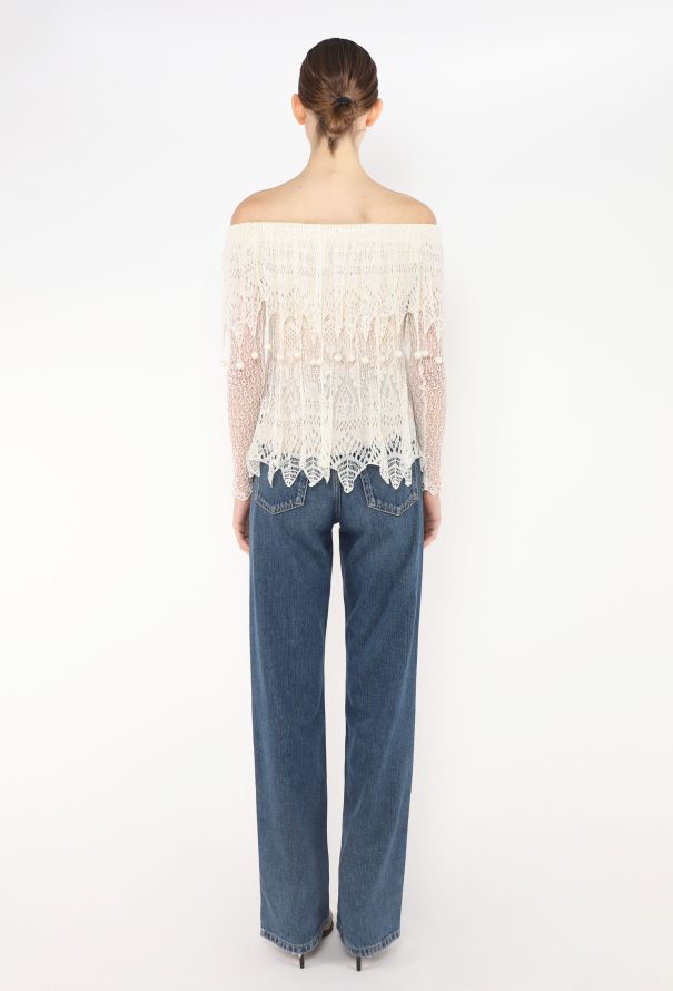 Alexander McQueen S/S 2017 Crochet Bobbled Top - 4