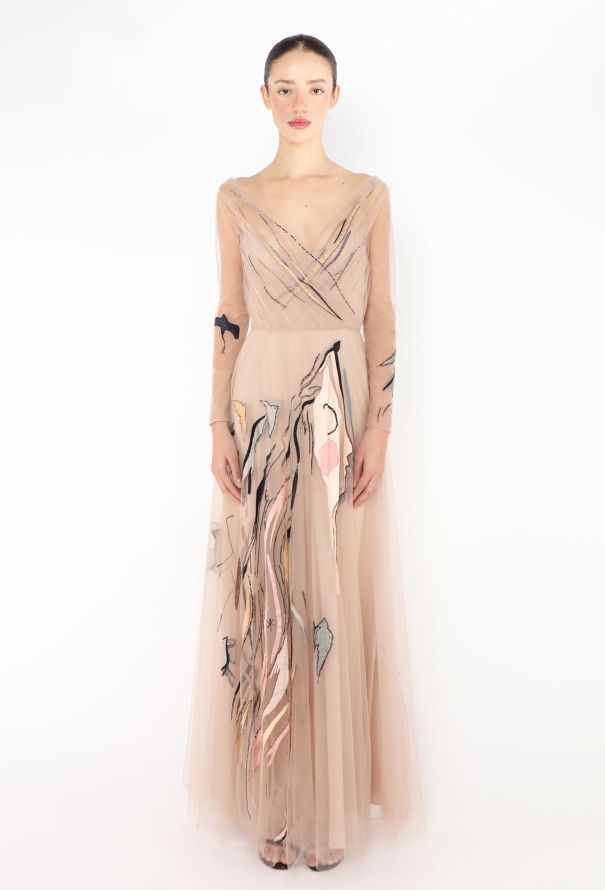 Dior Semi-Couture 2019 Embroidered Tulle Gown - 1