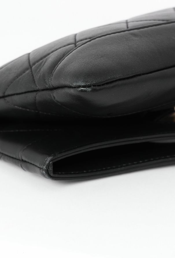 Chanel Black Classic Quilted 31 Clutch - 8