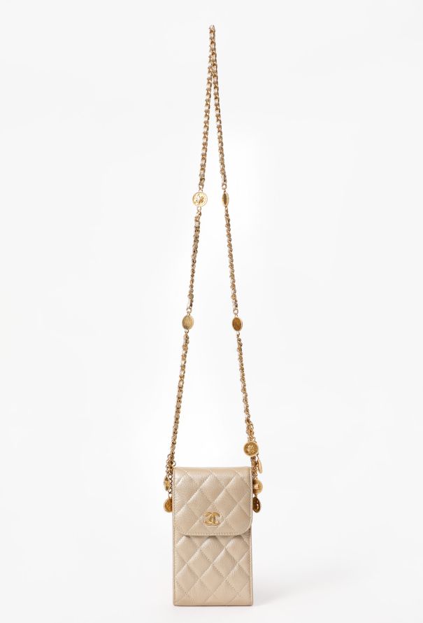 Chanel Dakar Medallion Charm Mini Bag, 2023 - 1