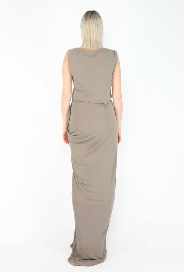 Jean Paul Gaultier Early 2000s Twisted Column Gown - 4