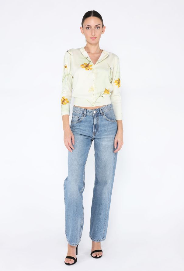 Balenciaga 2020 Floral Print Cardigan - 2