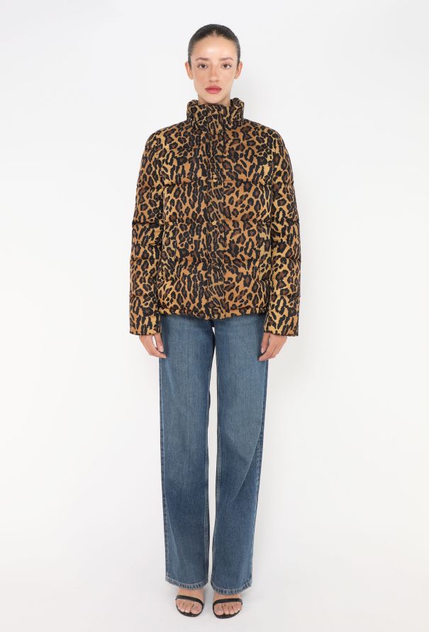 Miu Miu 2019 Leopard Puffer Down Jacket - 4