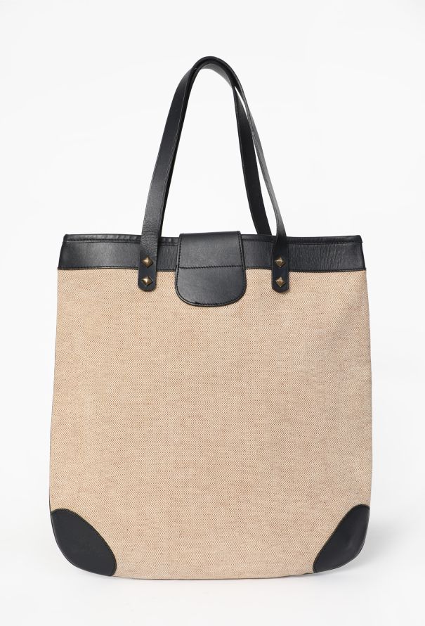 Céline Calèche Toile Tote Bag, 1970s - 4