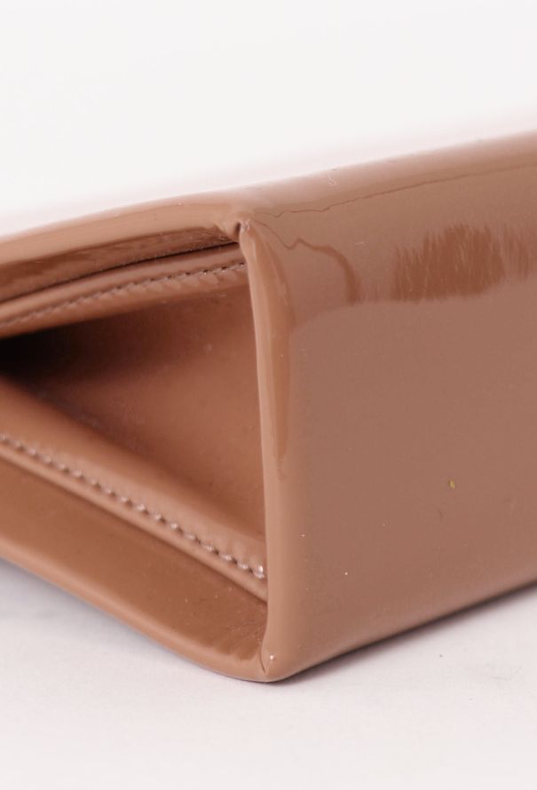 Chanel Rose Patent Clutch - 8