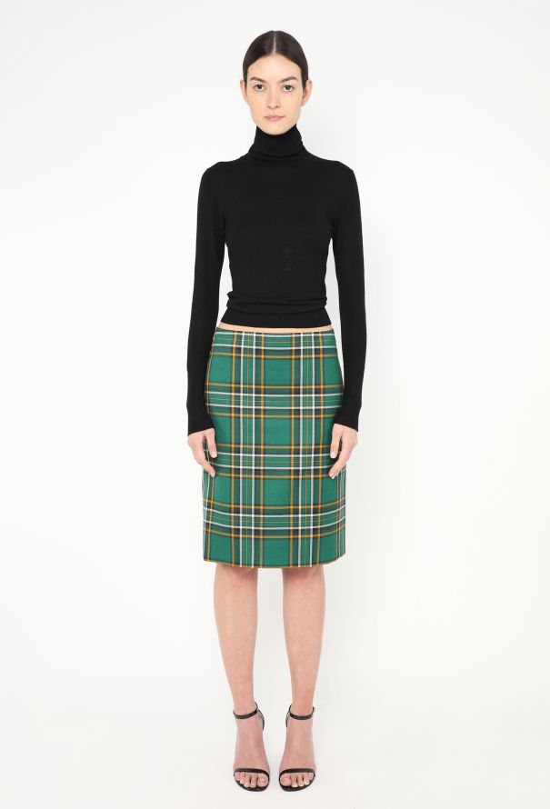 Balenciaga S/S 2018 Tartan Skirt - 4 Balenciaga S/S 2018 Tartan Skirt - 4