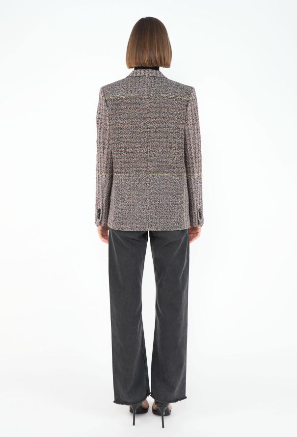 Céline Resort 2010 Notched Tweed Blazer - 6