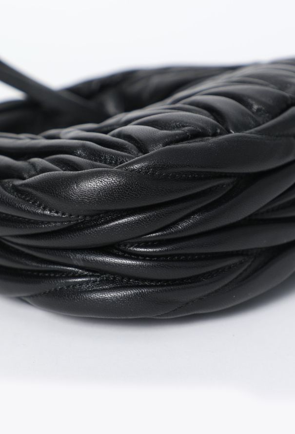 Miu Miu Mini Wander Quilted Hobo Bag - 11