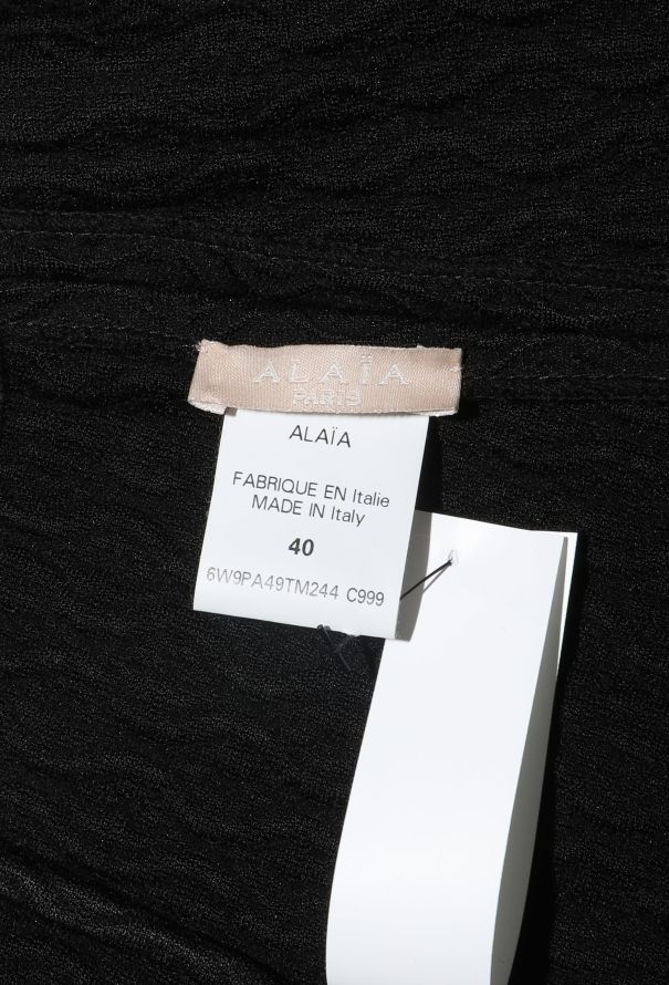 Alaïa 2016 Flared Textured Pants - 5