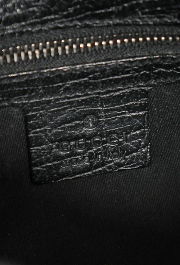 Gucci 2003 'GG' Canvas Horsebit Shoulder Bag - 11