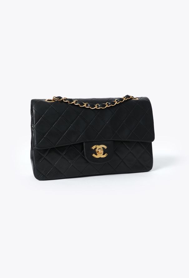 Chanel Vintage Small Classic Double Flap Bag - 3