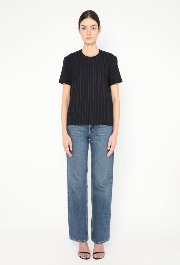Céline Pre-Fall 2012 Pinstripe Top - 3 Céline Pre-Fall 2012 Pinstripe Top - 3