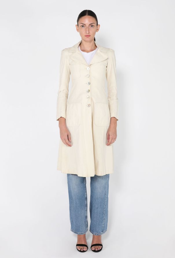 Biba Structured Flared Coat, 1970s - 2